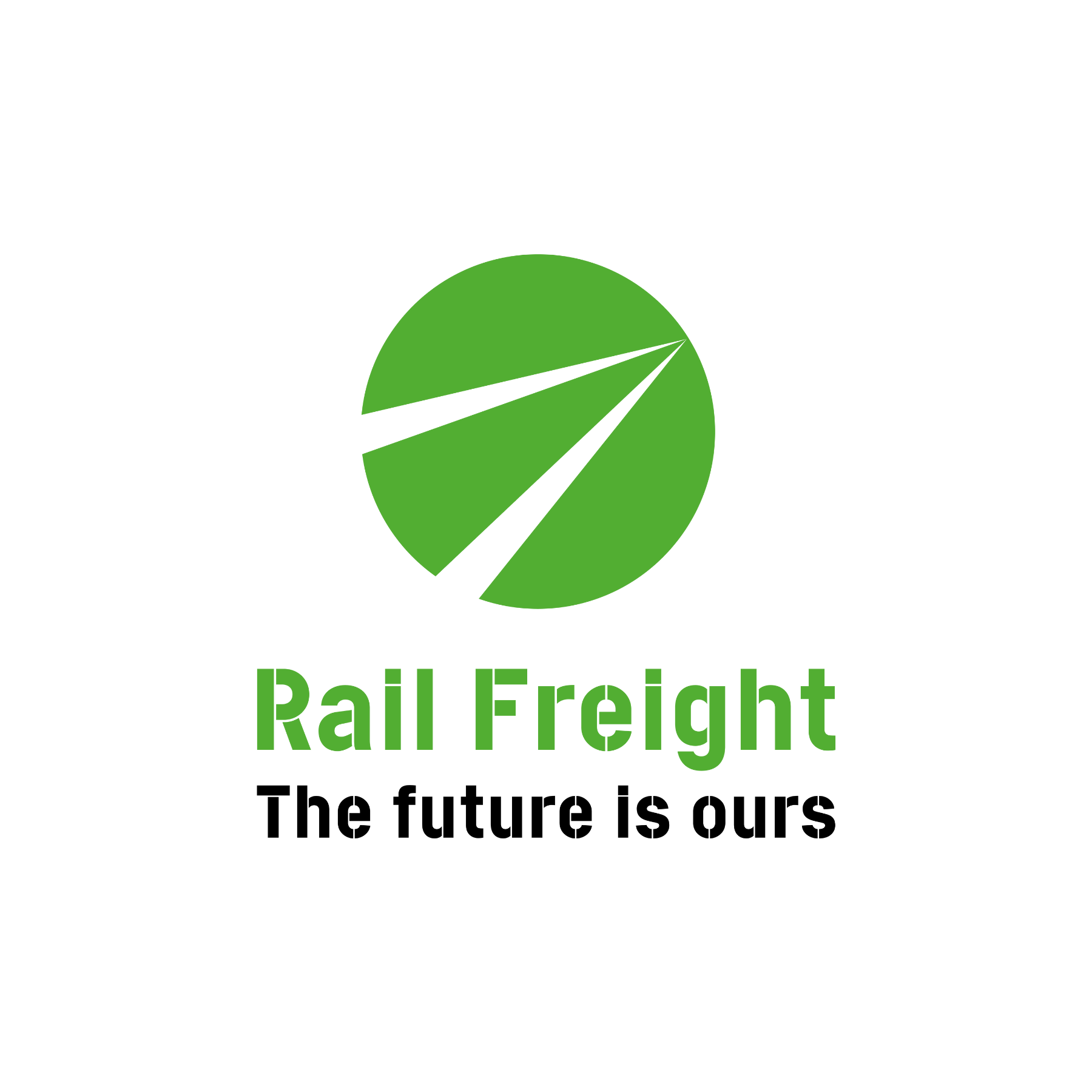 Rail reight the future is ours -Logo