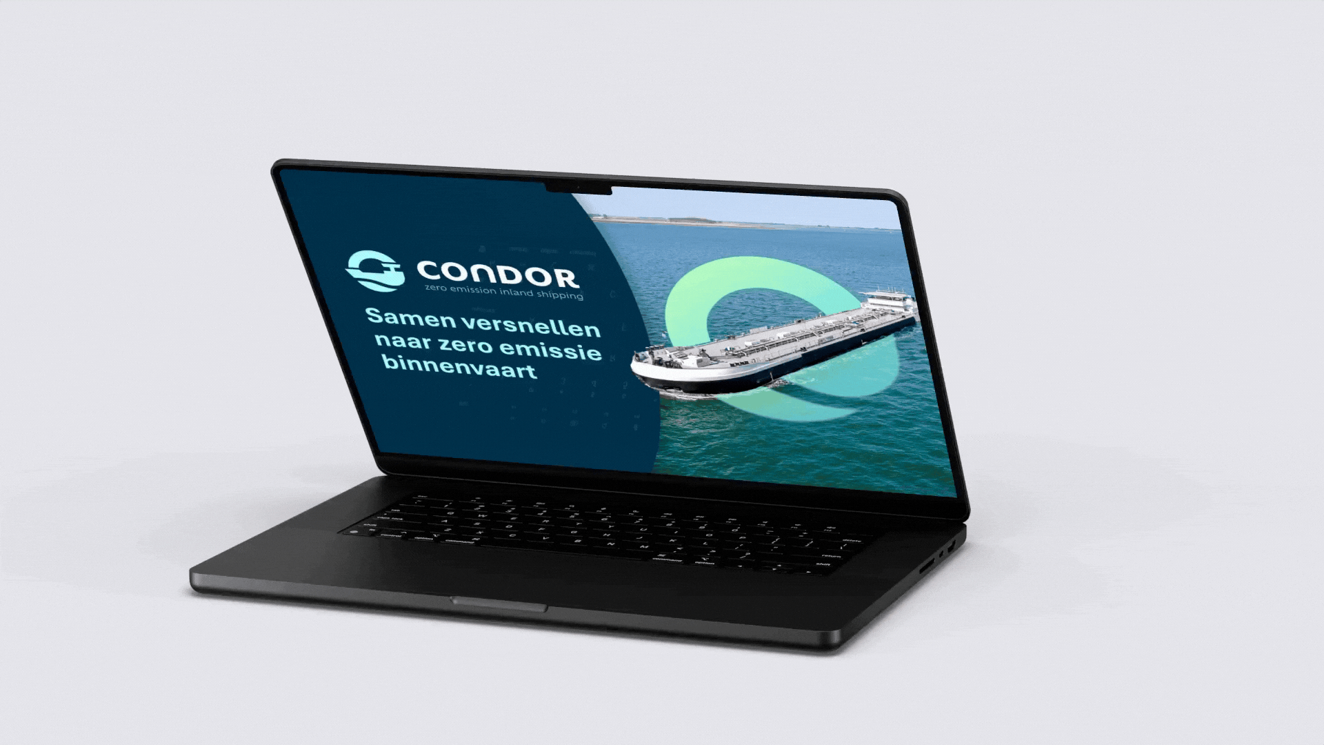 Nieuwe website voor binnenvaartprogramma Condor - duurzaam